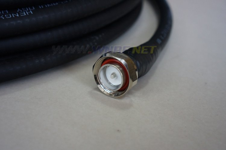 30 meters 1∕2＂50-12 coaxial cable with L16 N + L29 DIN connector - Click Image to Close