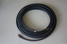 (image for) 40 meters 1∕2＂50-12 coaxial cable with L16 N + L29 DIN connector