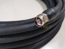 30 meters 1∕2＂50-12 coaxial cable with L16 NJ+NJ connector