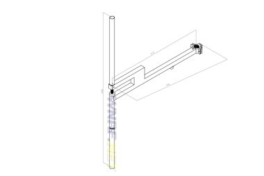 (image for) Omni Dipole FM ANTENNA MAX 2KW DP-2000