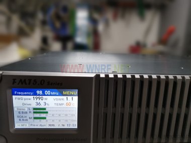 (image for) [FMT5.0-2000H] 2000Watt FM broadcast transmitter