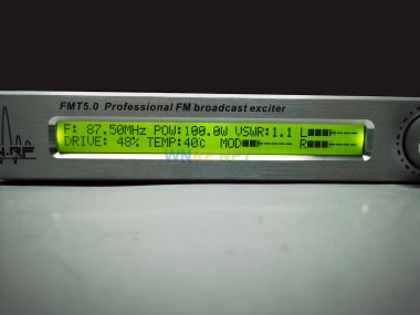 (image for) [FMT5.0-100H] 100Watt FM broadcast transmitter