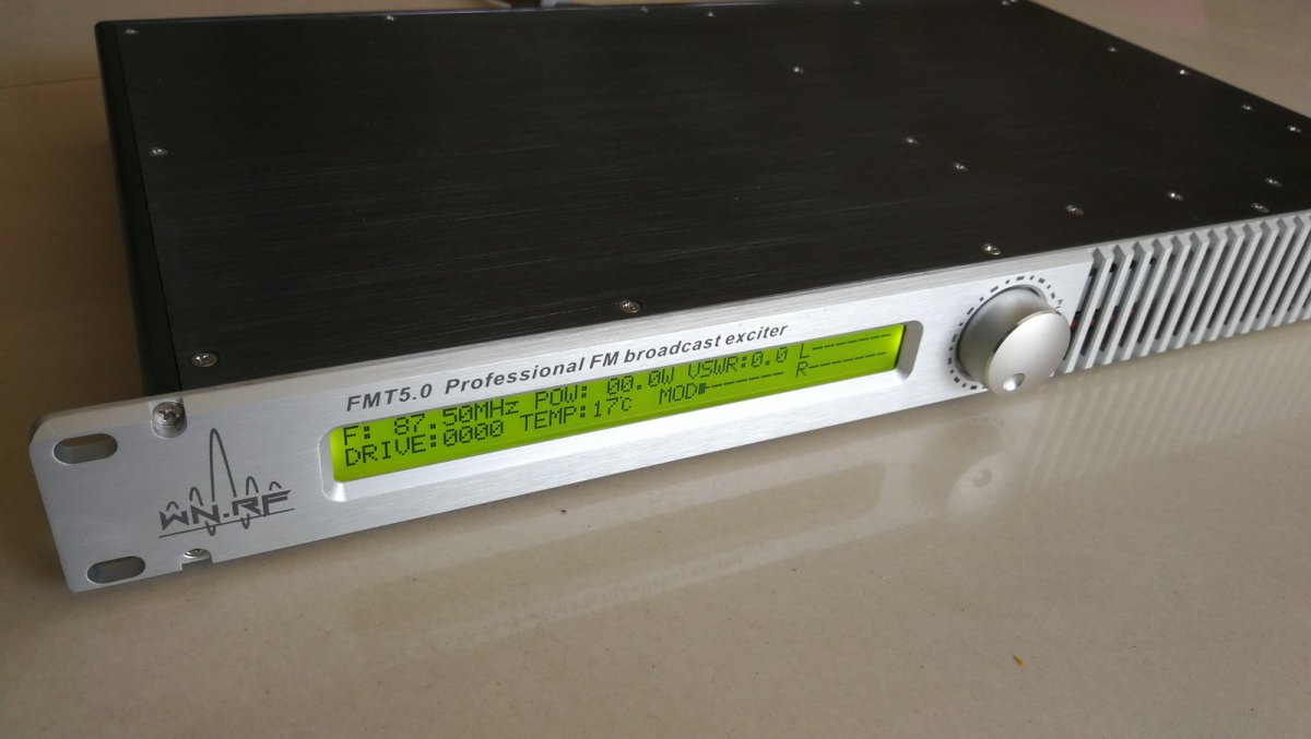 (image for) [FMT5.0-50H] 50Watt FM broadcast transmitter